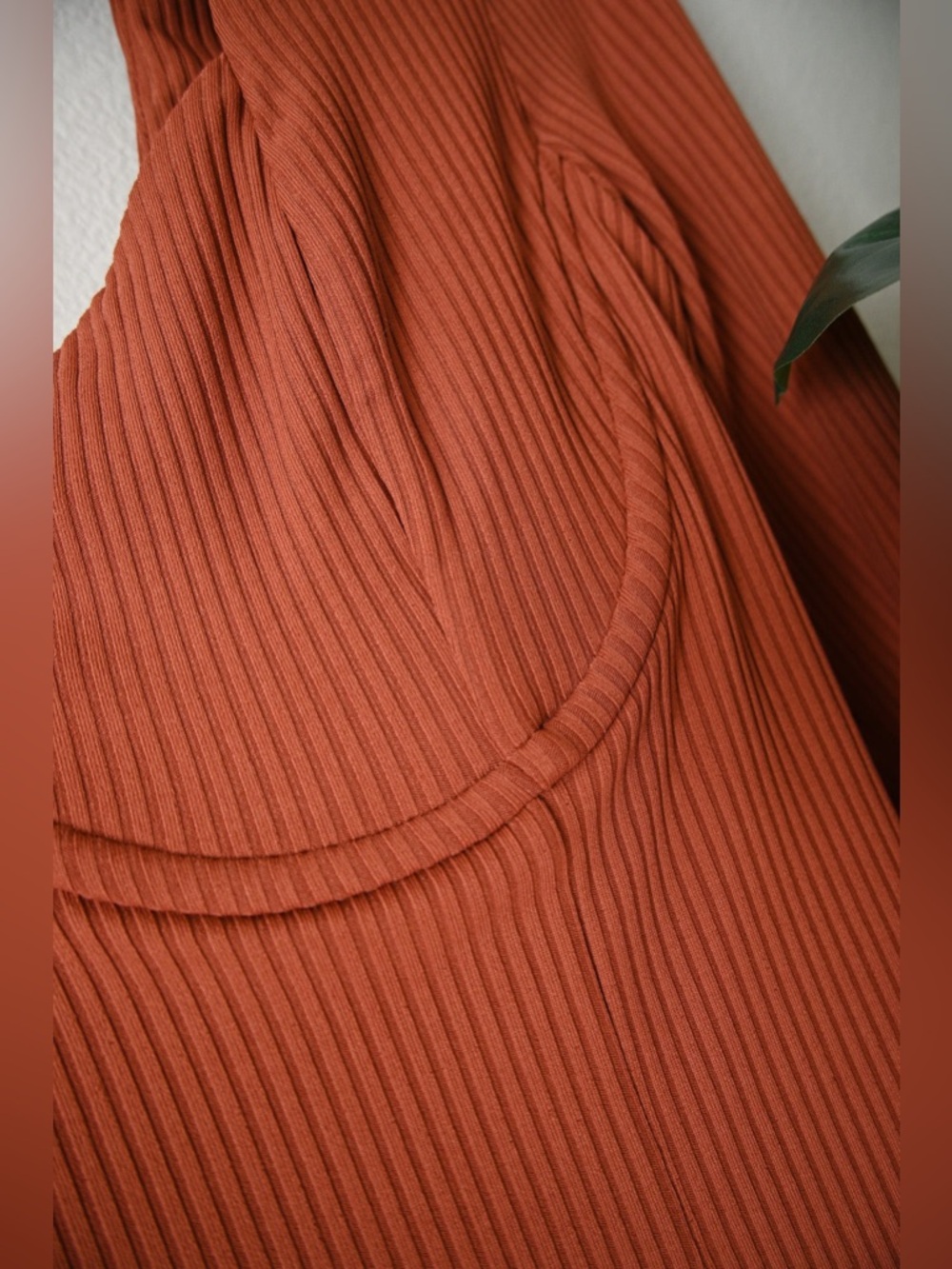 Lulu's Ribbed Bodysuit, New With Tags - Picture 6 of 8